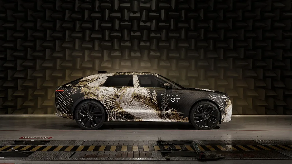 Range Rover GT odhaľuje prvé detaily. Prichádza úplne nový elektrický Grand Tourer