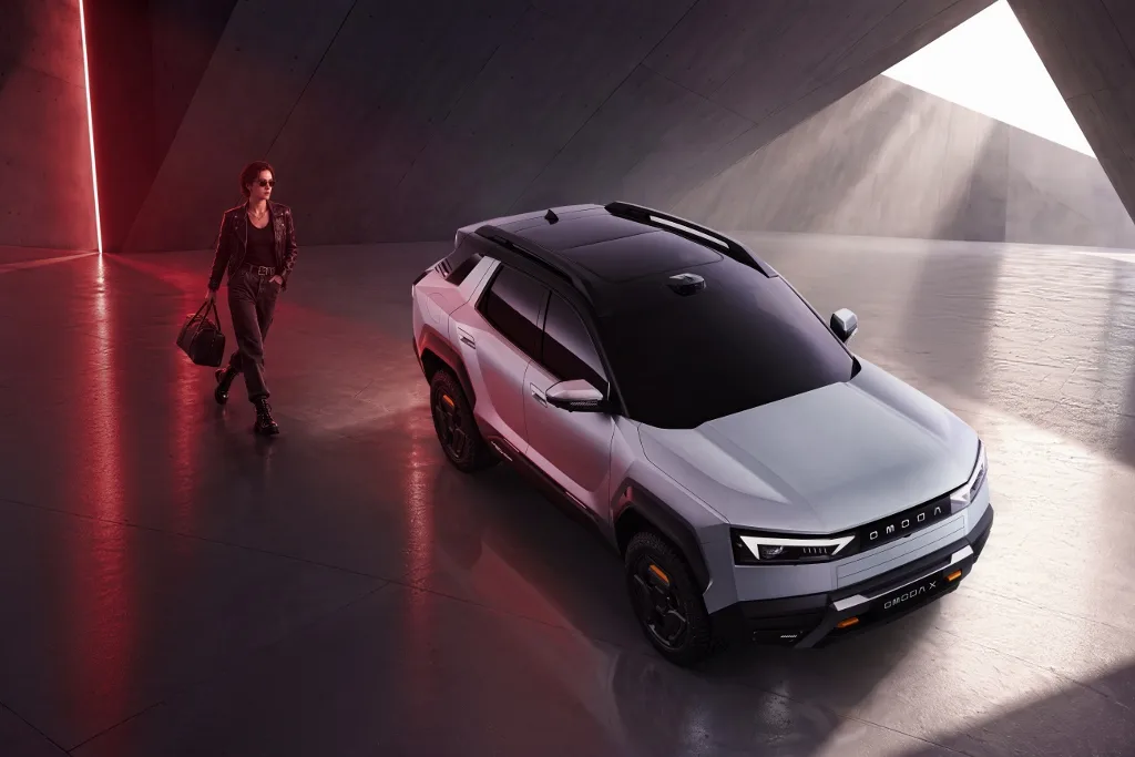 OMODA X Concept: SUV, ktorý spája futuristický dizajn s technológiami a praktickosťou