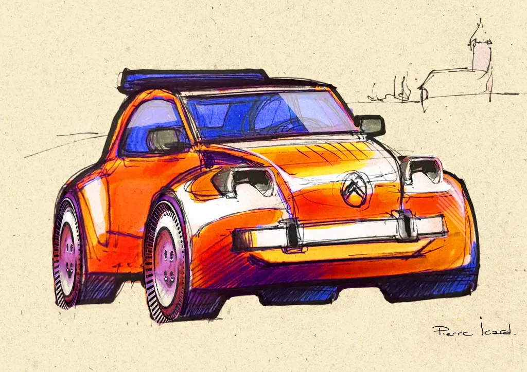 Citroën 2 CV Concept ukazuje zákulisie svojho vzniku. Pozrite si dizajnérske skice